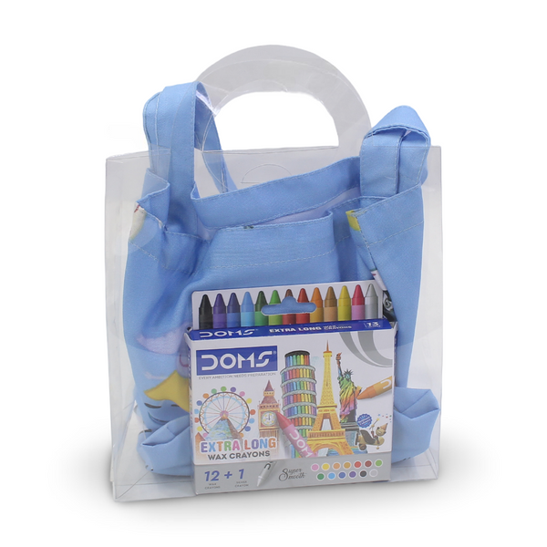 Medium Coloring Tote Bag - Peppa + Colors Box