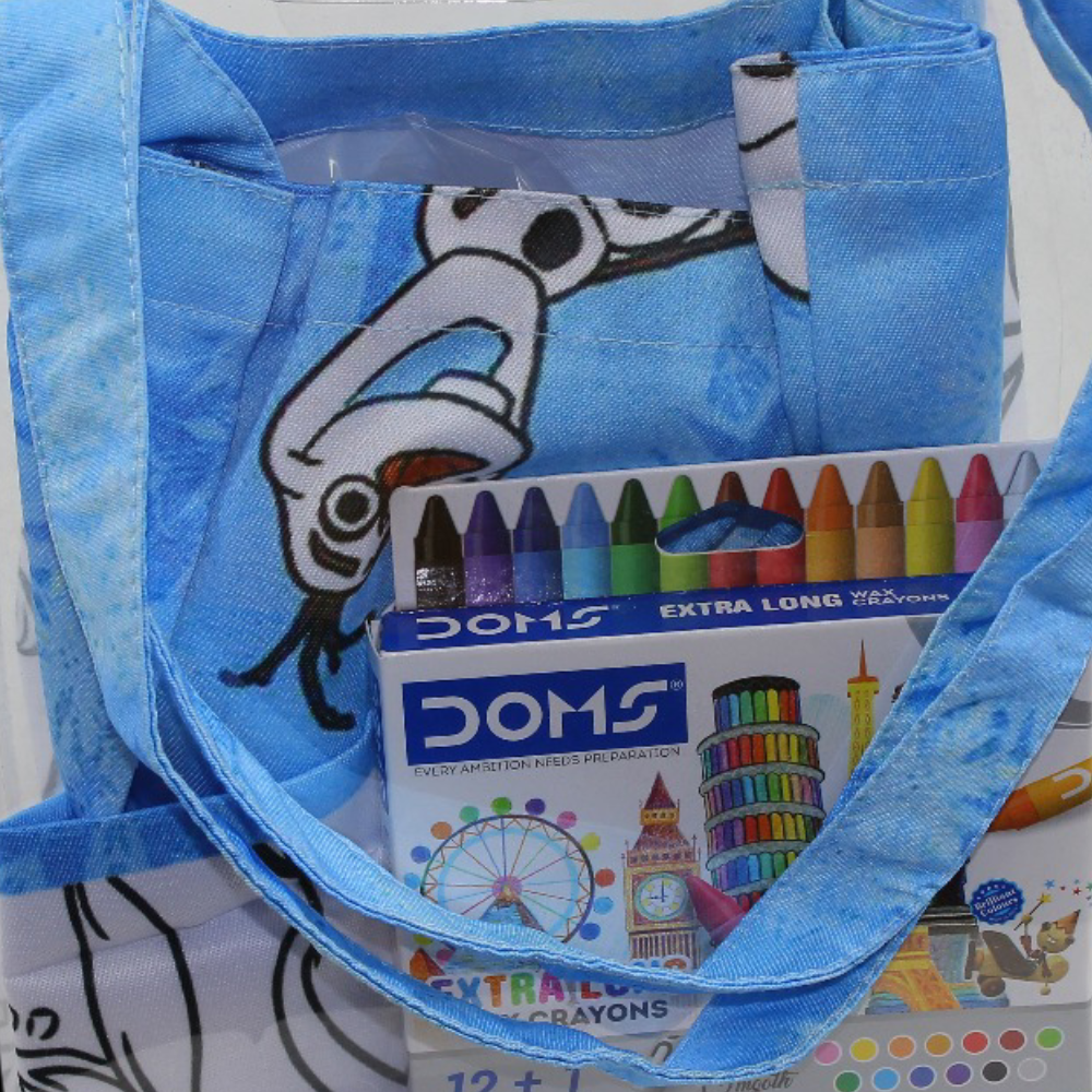 Large Coloring Tote Bag - Frozen + Colors Box