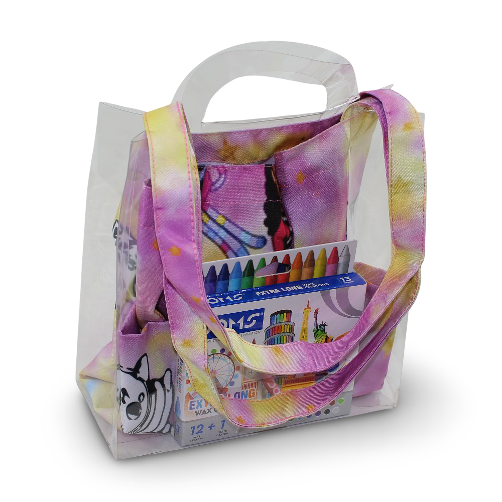 Large Coloring Tote Bag - Gabby's + Colors Box