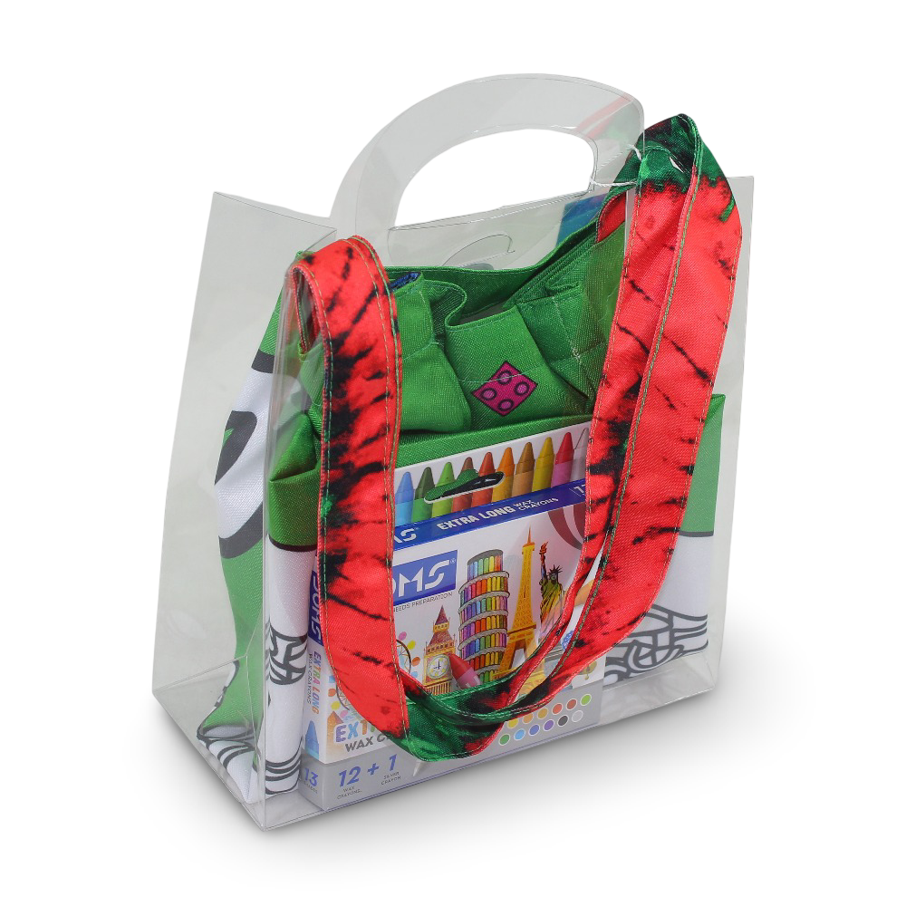 Large Coloring Tote Bag - Lego + Colors Box