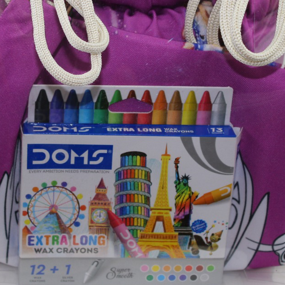 Coloring Drawstring Bag - Sofia + Colors Box