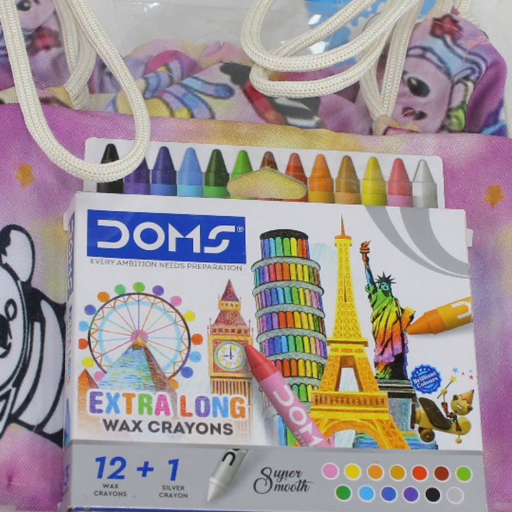 Coloring Drawstring Bag - Gabby's + Colors Box