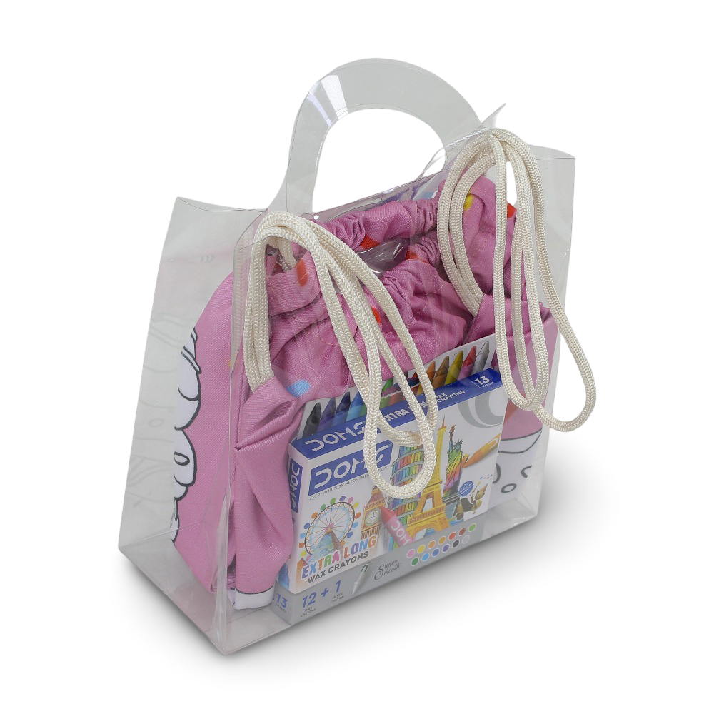 Coloring Drawstring Bag - Donuts + Colors Box