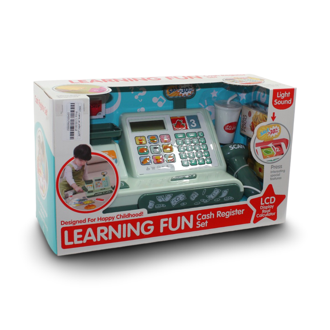 Learning Fun Supermarket Cash Register Toy Set - Toys