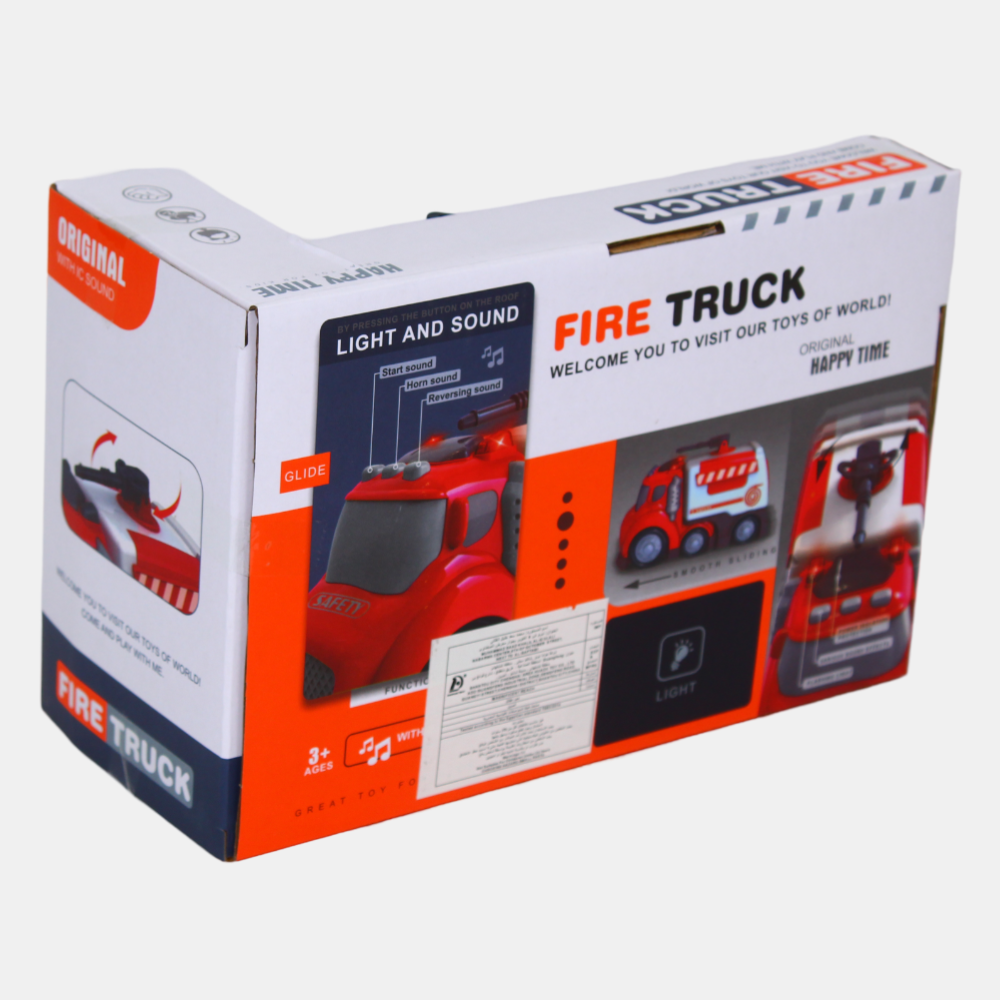 Happy Time Fire Truck (Sound & Light)