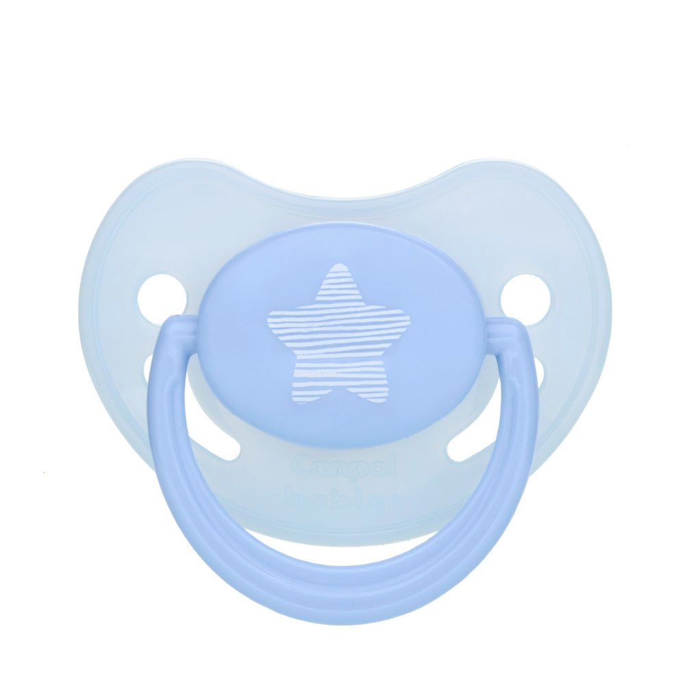 Canpol Babies Silicone Orthodontic Soother 6-18m – Blue