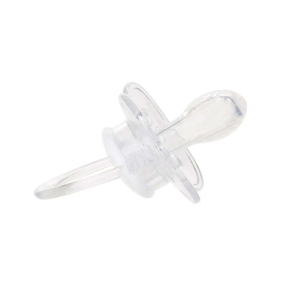 Canpol Babies Silicone Symmetrical Pacifier with Cap 6–18m – White
