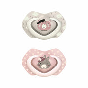Canpol Babies Silicone Soother Light touch 18m+ – Bonjour Paris (2Pcs)