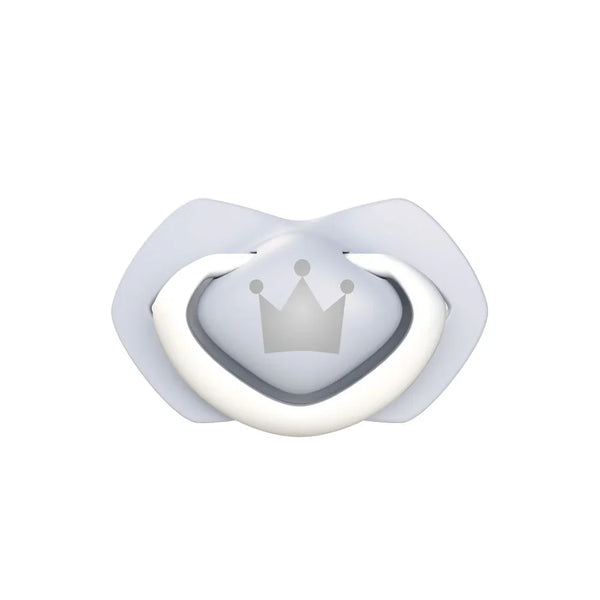 Canpol Babies Royal Baby Silicone Pacifier with Sterilization Case – 0–6 Months (2 Pcs)