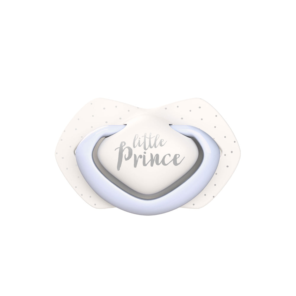 Canpol Babies Royal Baby Silicone Pacifier with Sterilization Case – 0–6 Months (2 Pcs)