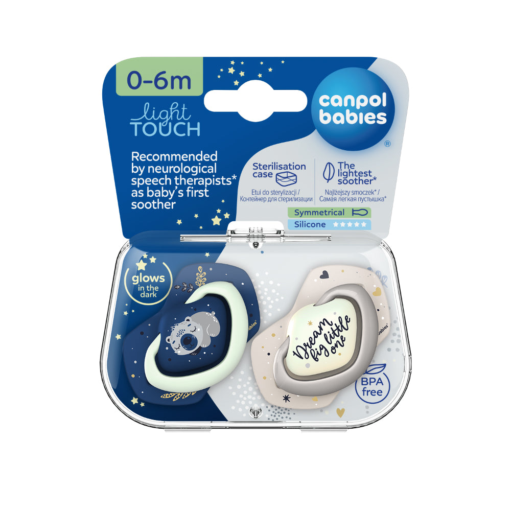 Canpol Babies Silicone Soother 0-6m – Sleepy Koala (2Pcs)