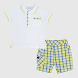 Checkered 2-Piece Outfit Set