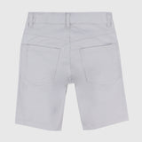 Plain Gabardine Shorts