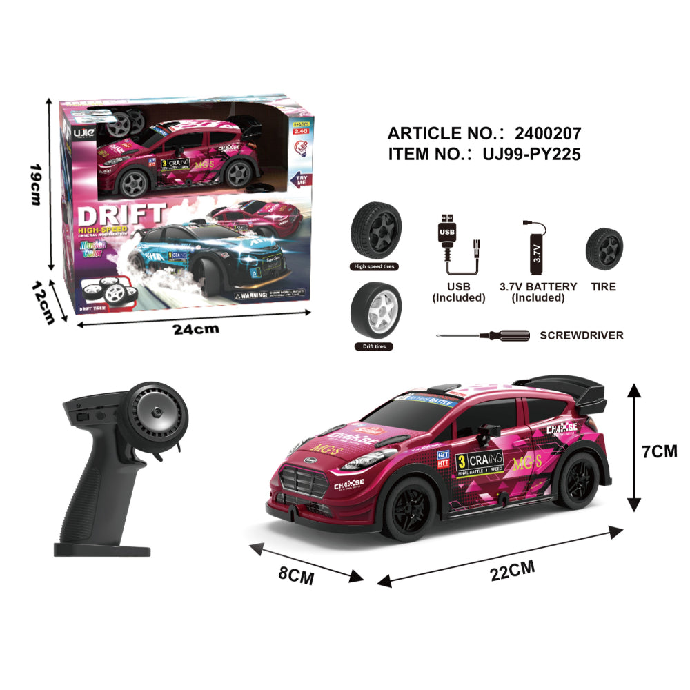 Cufan R/C Drift High-Speed General Mobilization Illusion Color – Turquoise - Toys