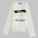 "Never Forget Your Dreams" Long-Sleeved T-Shirt