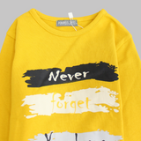 "Never Forget Your Dreams" Long-Sleeved T-Shirt