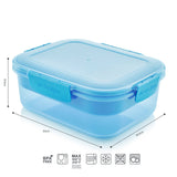 M Design Lunch Box, 2.1 Liter - Purple
