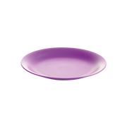 M Design Lifestyle Plastic Serving Platter, 21 cm - Purple