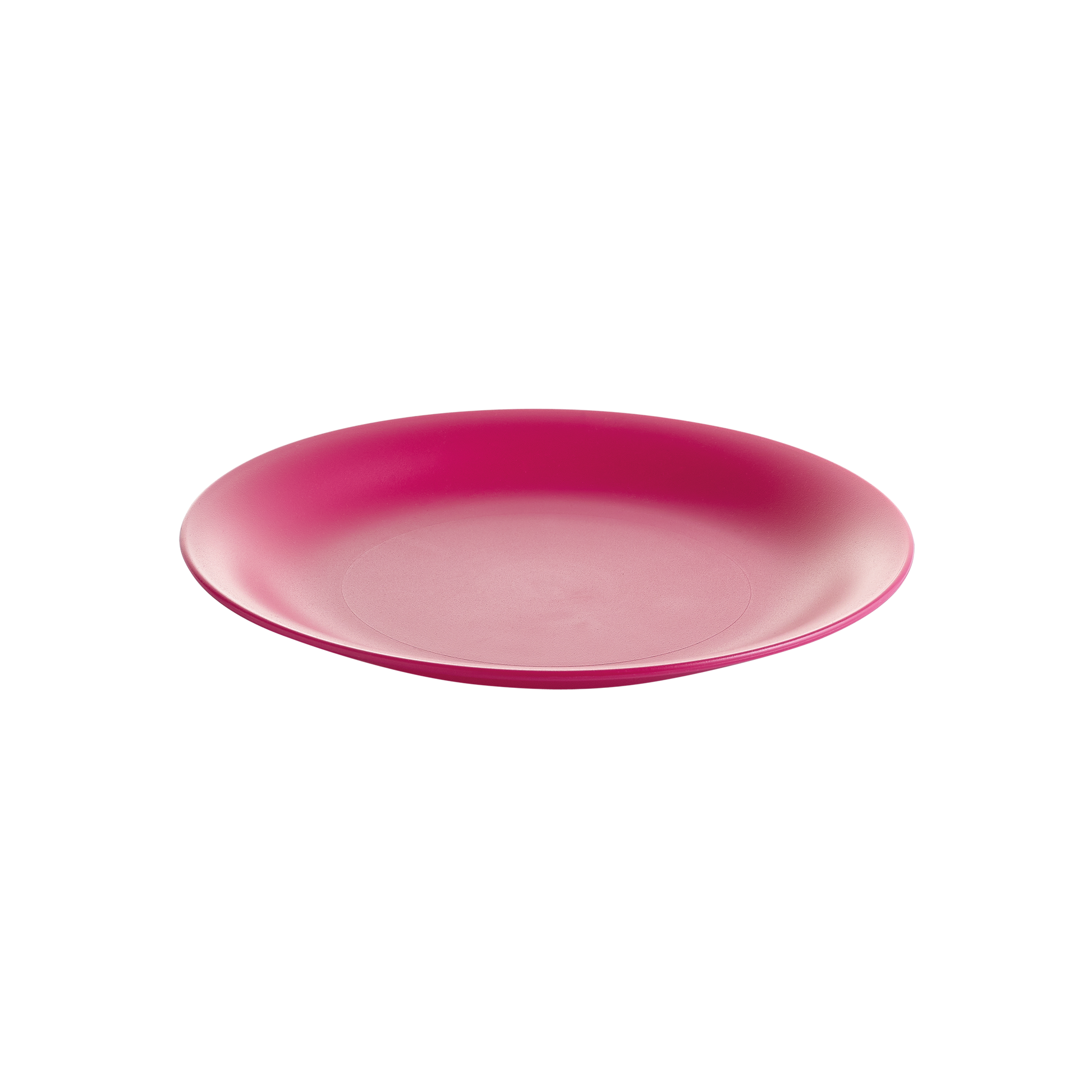M Design Lifestyle Plastic Serving Platter, 21 cm - Fuchsia