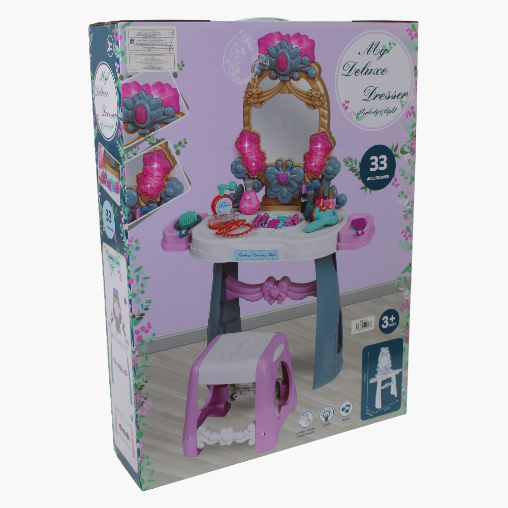 My Deluxe Dresser Set with Chair – Light & Music