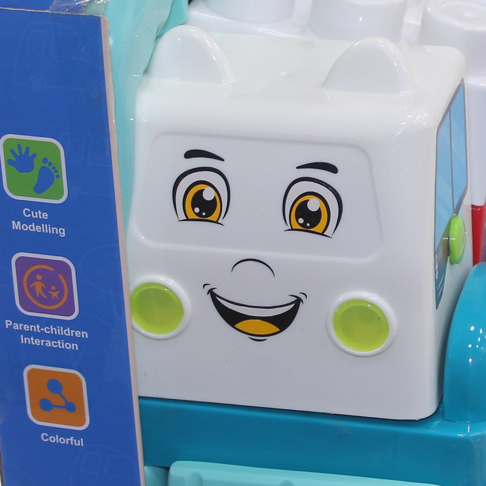 Cute Car Ambulance Building Blocks with Light & Sound