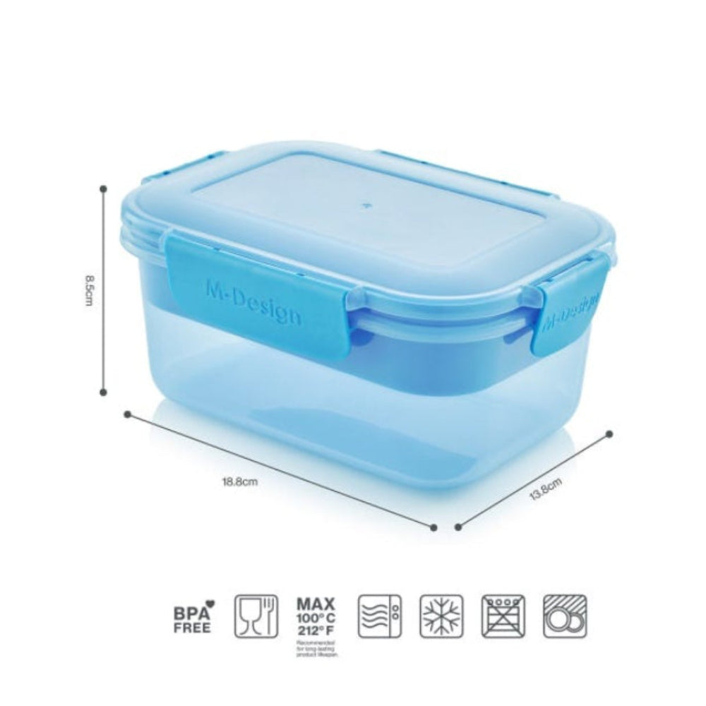 M Design Lunch Box 1.1 L – Blue