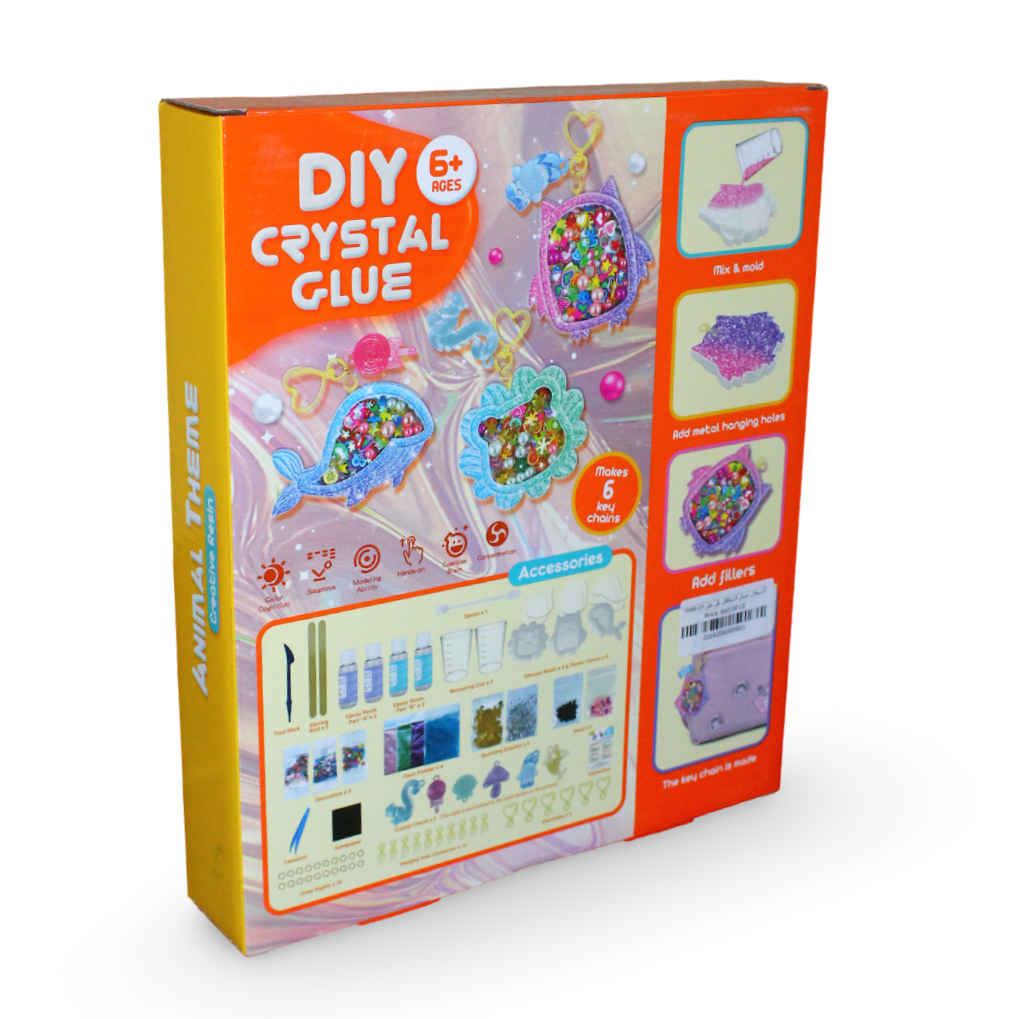 DIY Crystal Glue Craft Kit – Animal Theme