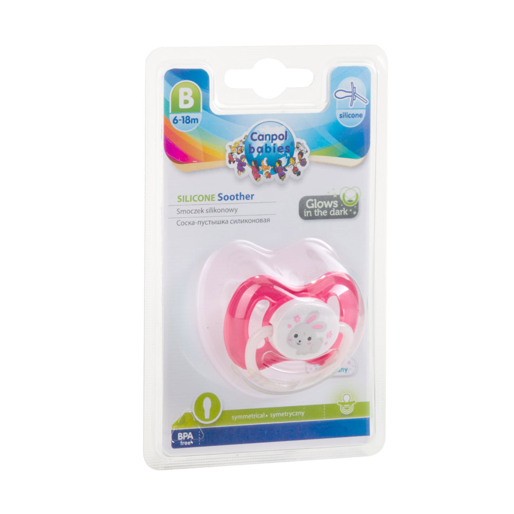 Canpol Babies Silicone Orthodontic Soother 6-18m