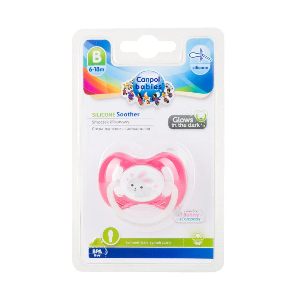 Canpol Babies Silicone Orthodontic Soother 6-18m - Baby Essentials