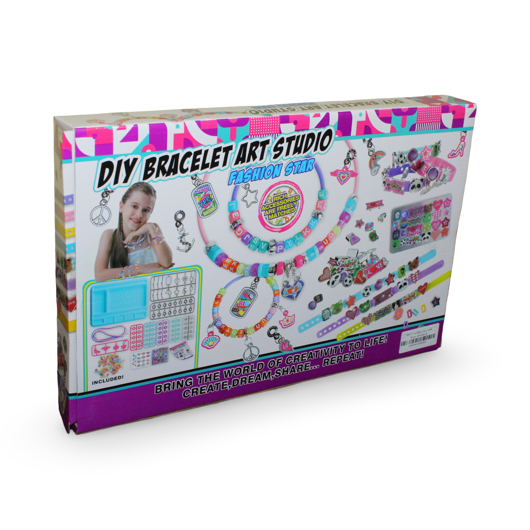 DIY Bracelet Art Studio – Jewelry & Bracelet Making Set