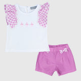 Cute Pink 2-Piece Outfit Set