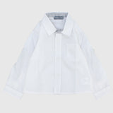 White Long-Sleeved Shirt