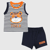 Striped Tiger 2-Piece Outfit Set