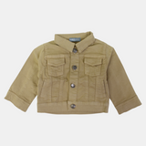 Baby Boys' Gabardine Long-Sleeved Jacket