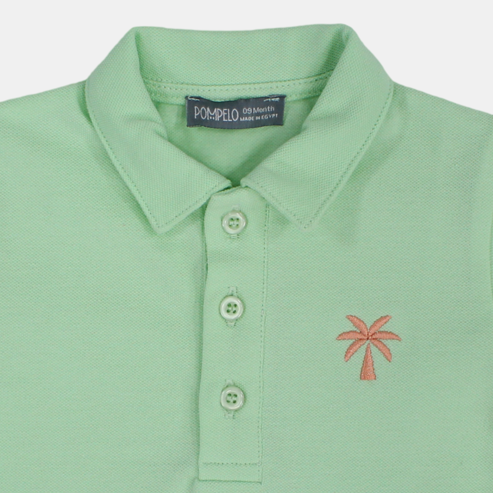 Baby Boys Plain Polo Shirt