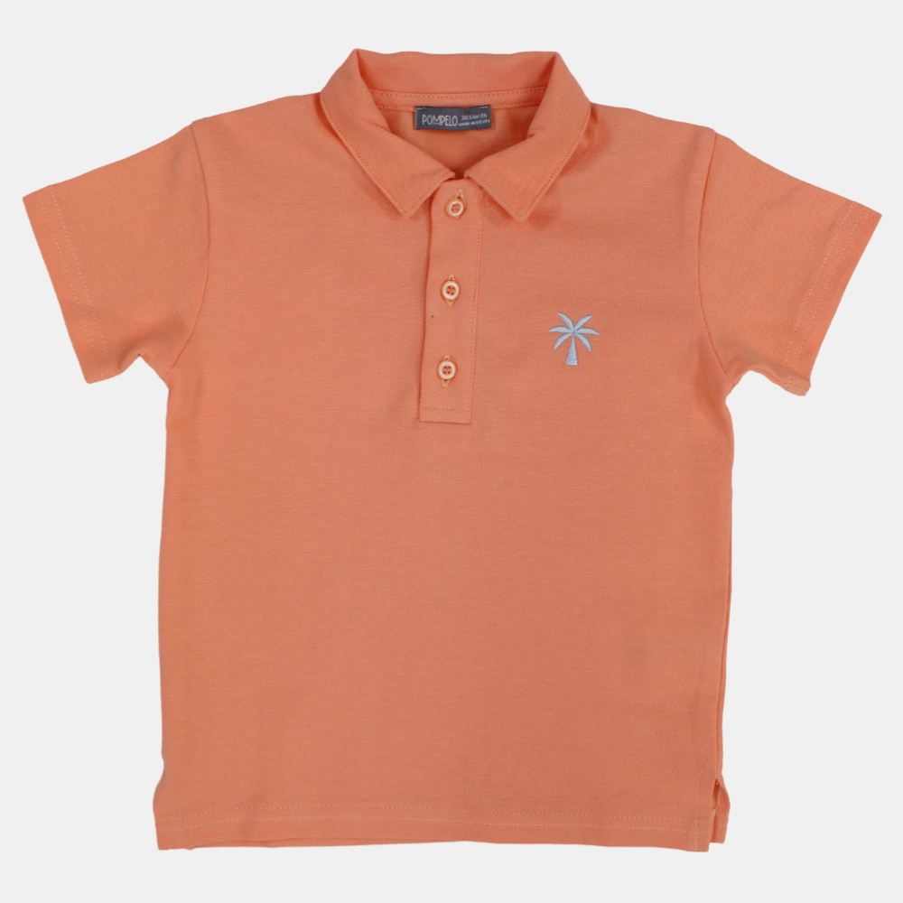 Baby Boys Plain Polo Shirt