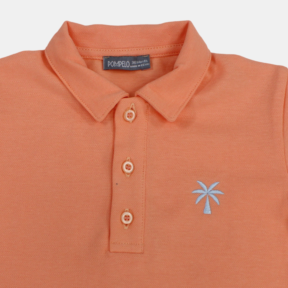 Baby Boys Plain Polo Shirt