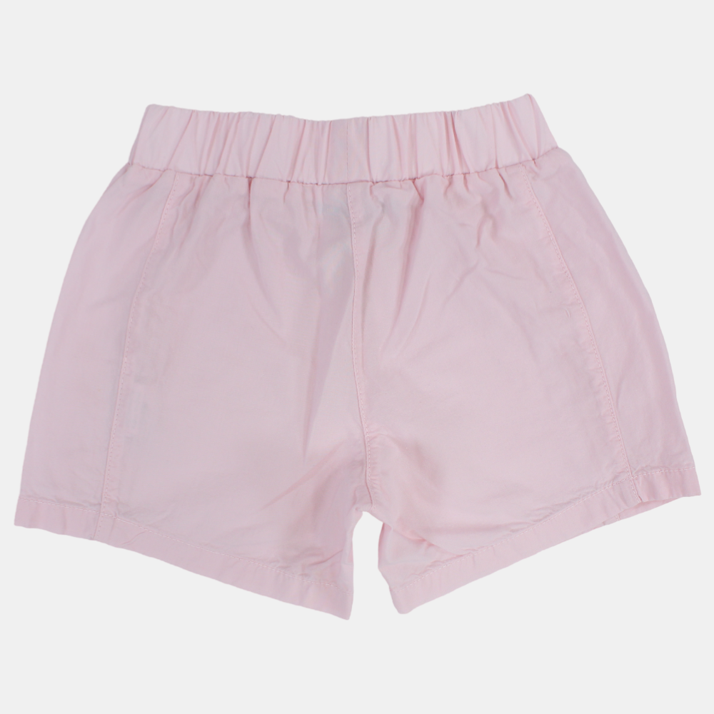 Baby Girls Plain Pastel Shorts