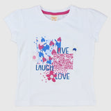 "Live, Laugh, Love" Sleeveless T-Shirt