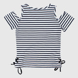 Striped Short-Sleeved T-Shirt