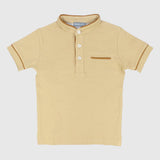 Plain Half-Collar Polo Shirt