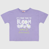"Time To Bloom" Short-Sleeved T-Shirt
