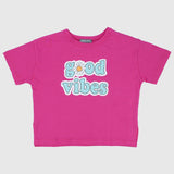 "Good Vibes" Short-Sleeved T-Shirt