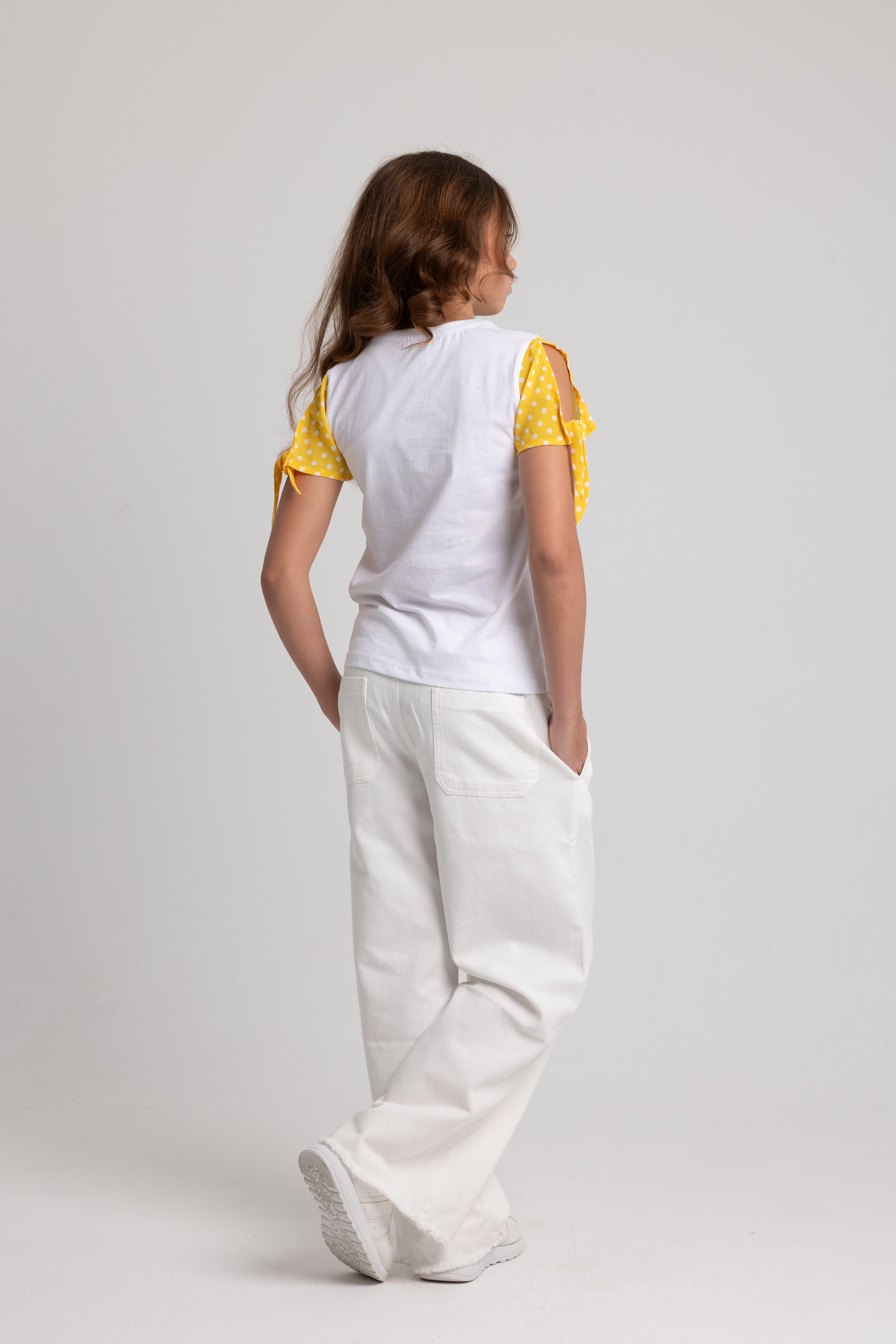Girls Blouse  – White
