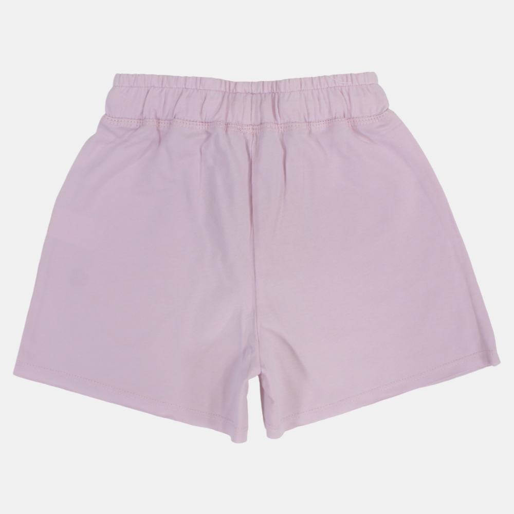 Girls Cotton Shorts - Soft Colors