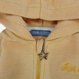 Yellow Long-Sleeved Hoodie