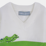 Baby Boys' Crocodile Long-Sleeved Pullover