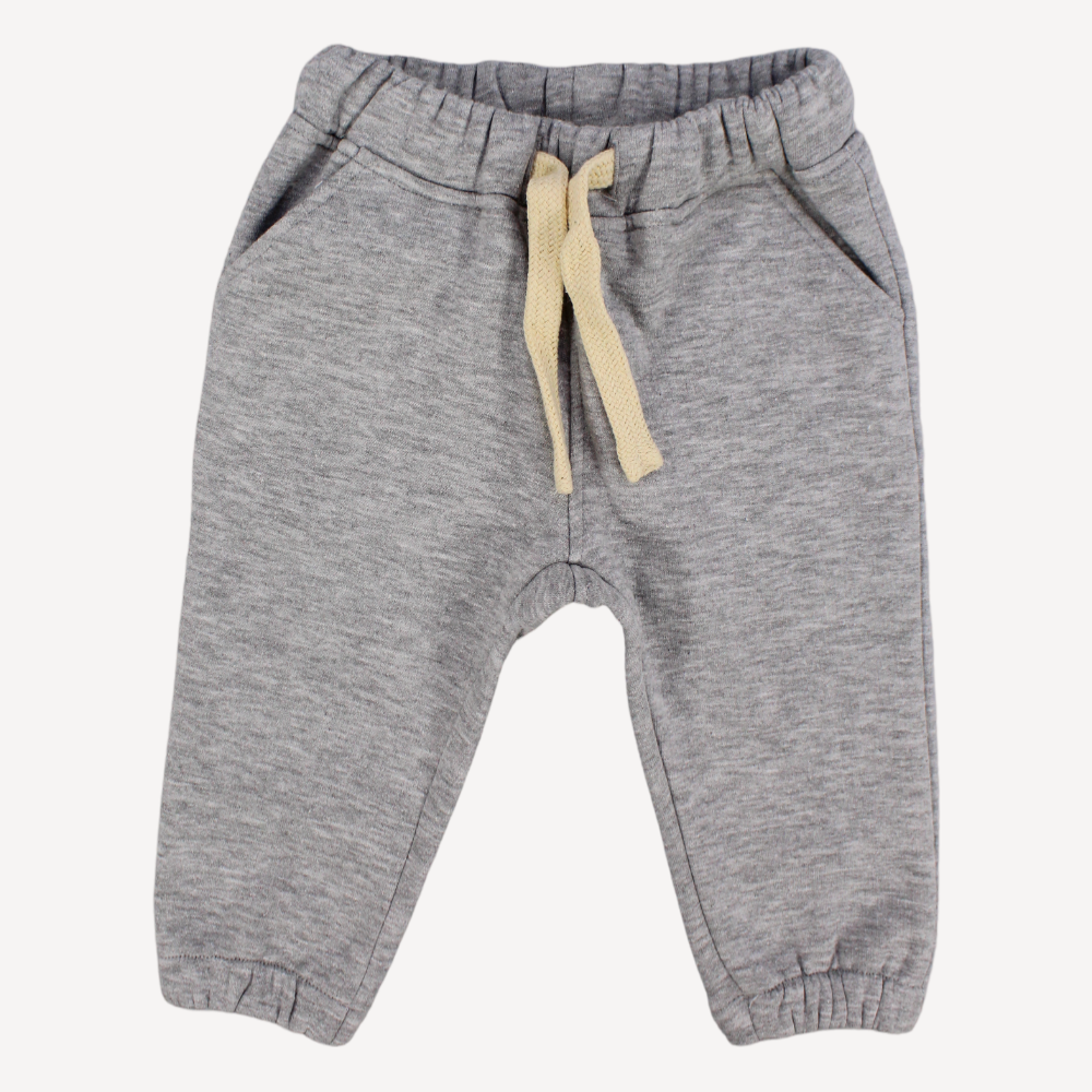 Plain Fleeced Sweatpants