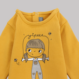 Cute Girls Long-Sleeved T-Shirt