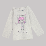 Cute Girls Long-Sleeved T-Shirt